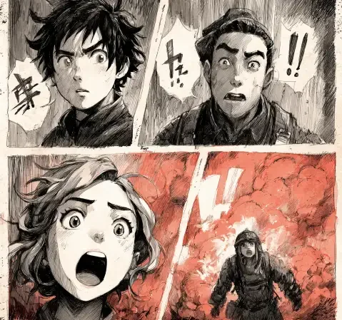 hero视觉承担更新日程的氛围表达；推荐卡封面帮助读者通过画面判断题材气质